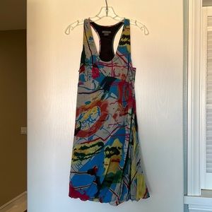 Armani Exchange floral silk dress (above knee)